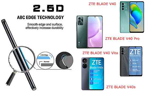 Захисне скло ArmorGlass для ZTE BLADE V40, V40 Pro, V40 Vita, V40s – стійке до подряпин та ударів Київ