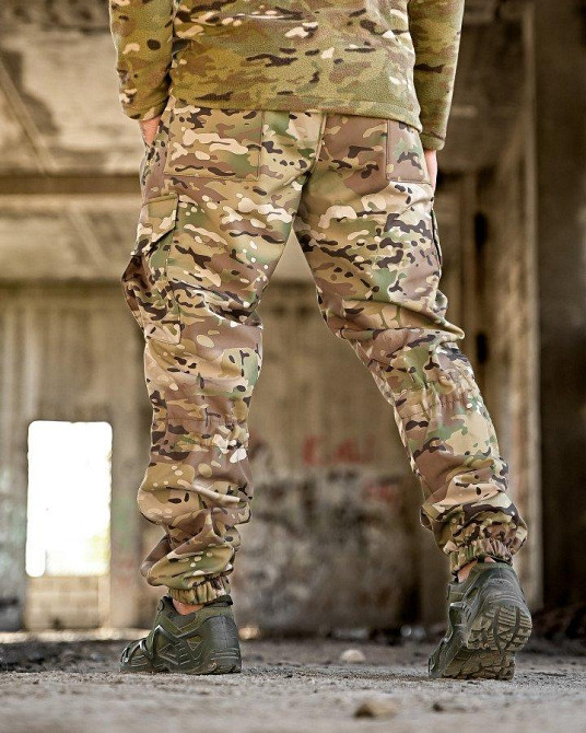 Тактичні штани джегери софтшел мультикам ПП7966 Одеса - фото 3