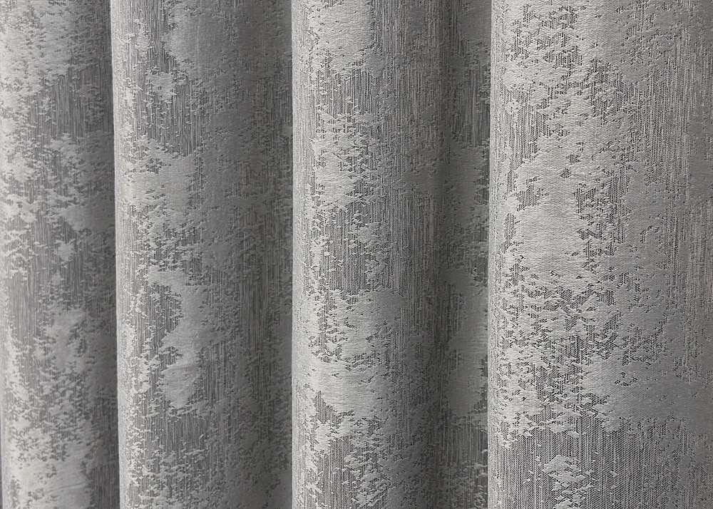 Комплект готовых штор VR-Textil Жаккард Sultan YL № 1212 ш Серый 100х270 см 2 шт (31-512) Киев - изображение 7