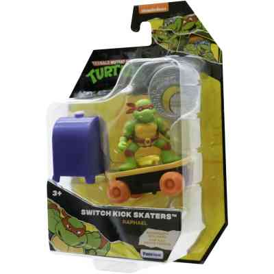 Игровой набор Funrise TMNT Черепашки-ниндзя классические Скейтбордист с лаунчером Рафаэль (71043) Винница