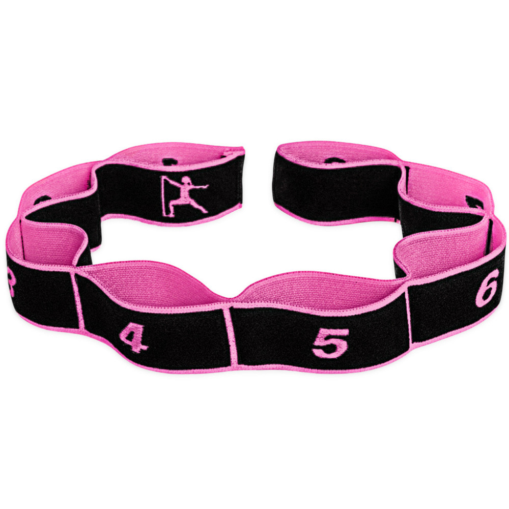 Еспандер стрічка EasyFit з петлями для тренувань рожевий (EASY) Коломия - фото 1