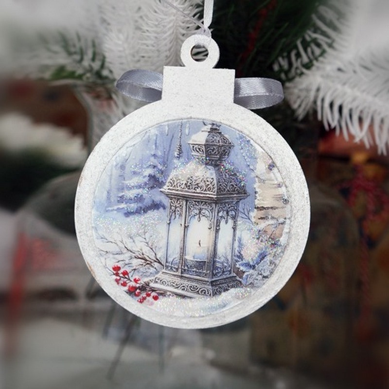 Творчий набір для створення 3-х ялинкових прикрас "Winter Forest" FDCKW-052 Вінниця - фото 9