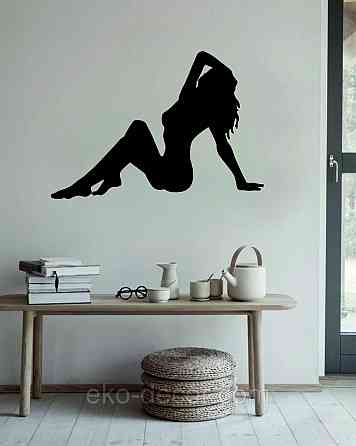 Декоративное настенное Панно «Стриптиз», Декор на стену 90*62 см, Черный Киев