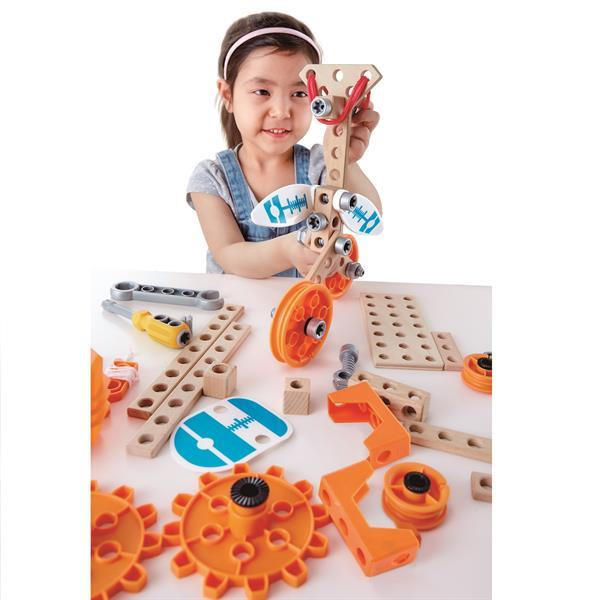 Конструктор Hape Junior Inventor з підсвіткою 57 деталей (E3032) Харків - фото 5