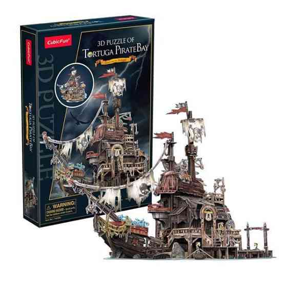 3D пазл CubicFun Піратський корабель Тортуга (T4039h) Харків