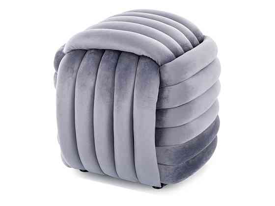 Пуф BRUNI VELVET сірий TAP.252 Днепр