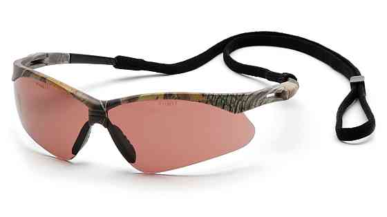 Окуляри захисні Pyramex Pmxtreme Camo (bronze) Anti-Fog, коричневі в камуфльованій оправі Запоріжжя