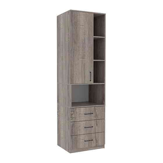 Шафа для одягу Tetris Т-4, Дуб Сонома Трюфель, 600/520/2100 Львів