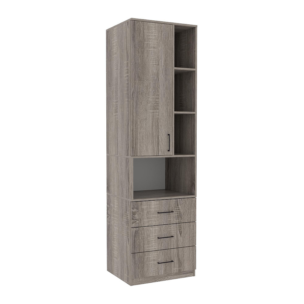 Шафа для одягу Tetris Т-4, Дуб Сонома Трюфель, 600/520/2100 Львів - фото 1