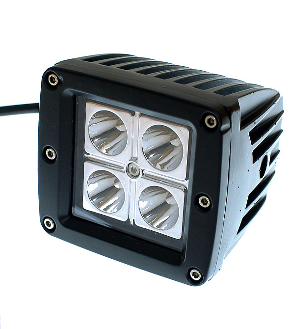 Светодиодная фара AllLight 14type 12W 4chip EPISTAR spot 9-30V Харьков - изображение 1