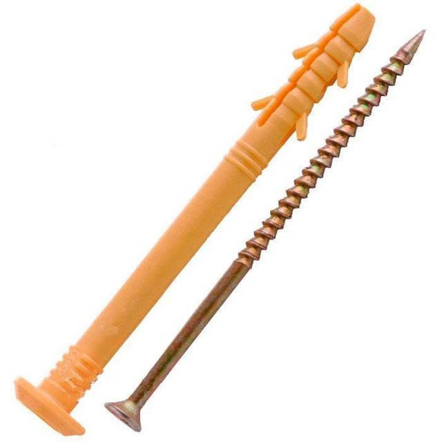 Дюбель-гвоздь быстрого монтажа 6*100 грибок (планшет-пакет 20 шт) Харьков - изображение 2