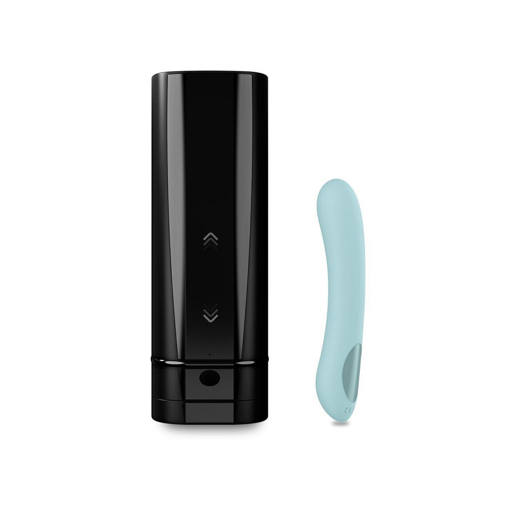 Интерактивный набор мастурбатор + стимулятор точки G Kiiroo Onyx+ and Pearl 2+ Couple Set Turquoise Sex Aura Киев - изображение 1