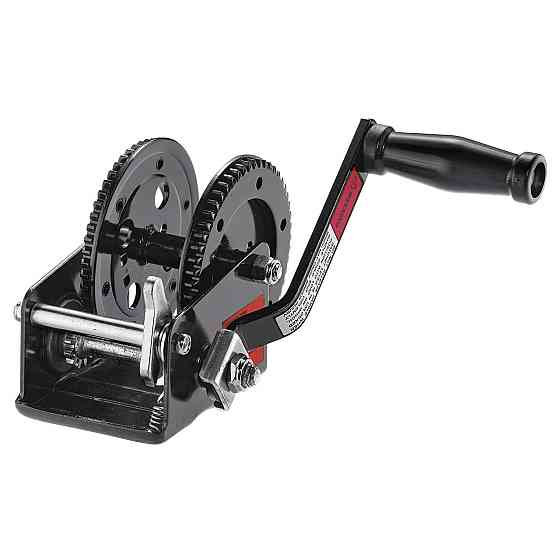 Лебедка WT-77-16 1600Lbs/727Kgs/ 3.5:1 цвет черный Черкассы