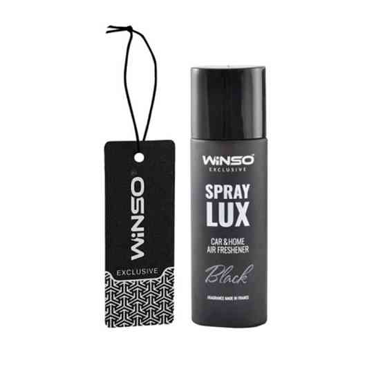 Ароматизатор в инд. упаковке Winso Spray Lux Exclusive plus Card - Black Львов