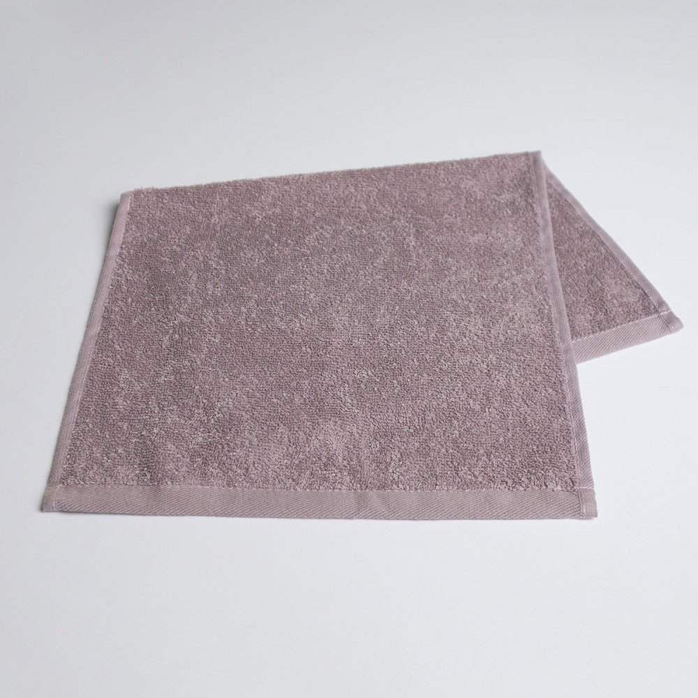 Махровий рушник для рук GM Textile 30х50см 400г/м2 (Попелястий) Суми - фото 3