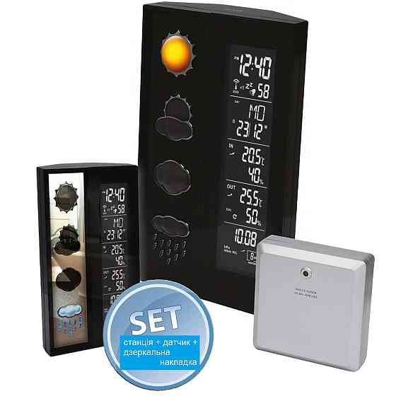 Метеостанция Technoline WS6650 Black (WS6650) Вінниця