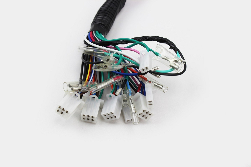 Проводка центральна (з тахометром) 7фішок біля керма (див. фото) Киев - изображение 2