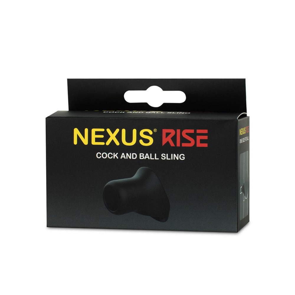 Эрекционное кольцо Nexus Rise Cock and Ball Sling, для члена и яичек, очень широкое Sex Aura Киев - изображение 7