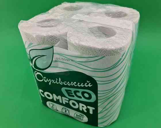 Туалетная бумага макулатурная(а8) ОБУХОВСКАЯ (1 пачка) Харьков