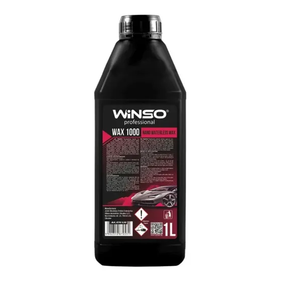 WINSO Холодний віск Wax 1000 Nano Waterless Wax 1 л Ковель
