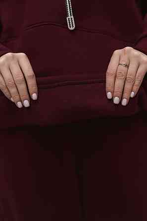 Жіночий теплий костюм двійка вільного крою тринитка на флісі Одеса