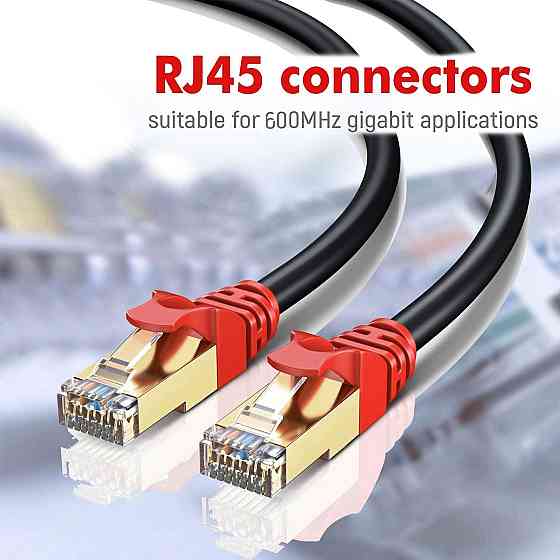 Водонепроникний мережевий кабель Ethernet CAT 7 MutecPower 20 м Луцк