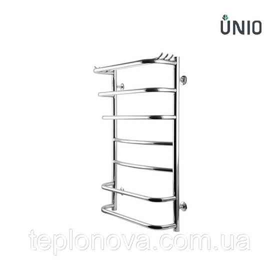 Полотенцесушитель Нержавейка UNIO 800x530-7 Зета с полкой Черновцы