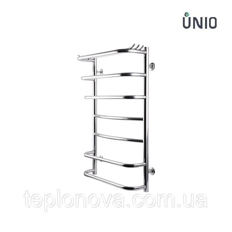 Полотенцесушитель Нержавейка UNIO 800x530-7 Зета с полкой Черновцы - изображение 1