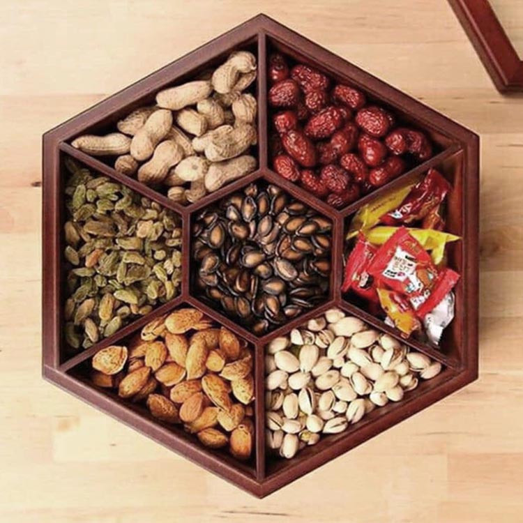 Менажница деревянная 