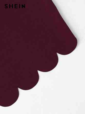 Жіноча коротка майка Shein XS бордовий Київ