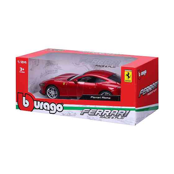 Автомодель - Ferrari Roma  (асорті сірий металік, червоний металік, 1:24) Дніпро