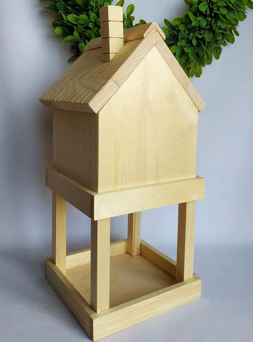 Годівниця зі шпаківнею "Пеструшка" бланже Миколаїв - фото 4