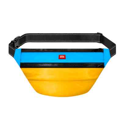 Поясная сумка-бананка для собак WAUDOG Family "Colors of freedom" 33х17х10 см (363-4020) Винница