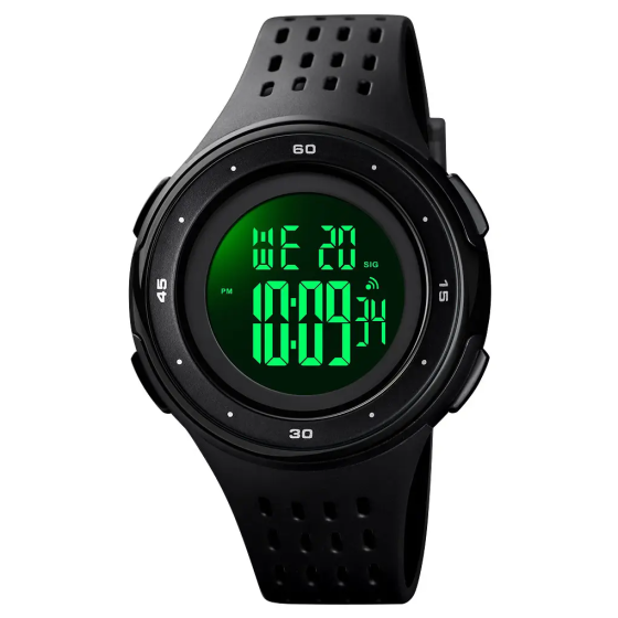 Мужские наручные часы Skmei 1537 (Черные) Винница