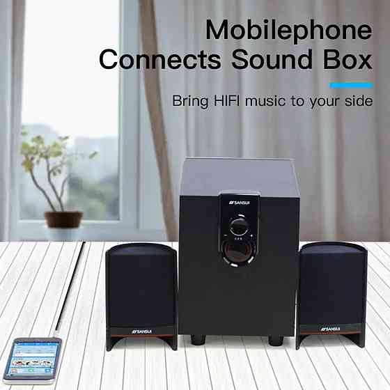 Кабель Vention 3.5mm Male to 2RCA Male Audio Cable 3M Black Metal Type (BCFBI) Киев