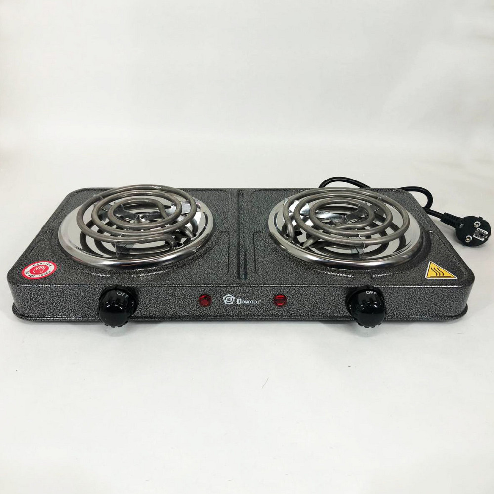 Качественная настольная электроплита Domotec MS-5802 1000 Вт, Дисковая плита для дома OW-18 Львов - изображение 5