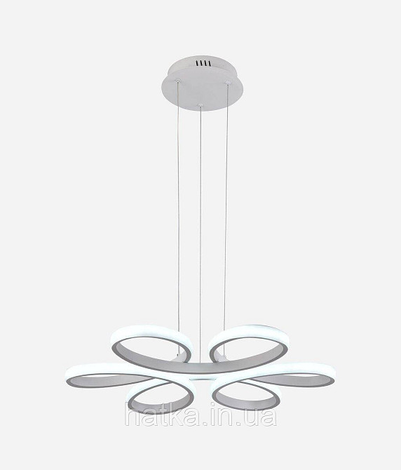 Люстра подвесная светодиодная Sirius LCD3061 WT белая Киев - изображение 4