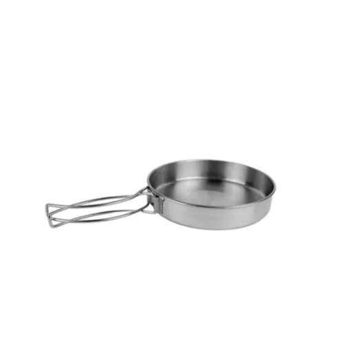 Набір посуду туристичний 8 предметів нержавіюча сталь KAMILLE Житомир - фото 8