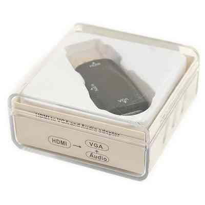 Переходник HDMI to VGA 0.5m PowerPlant (CA910267) Винница