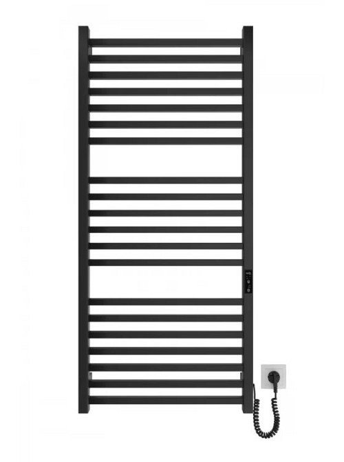 Электрический полотенцесушитель HF London 1170х530 TR K черный мат Киев - изображение 3