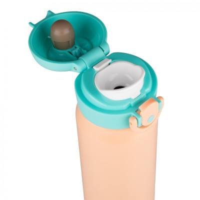 Поильник-непроливайка Yes Термос Fusion 500 мл, персиковый (708206) Винница - изображение 2