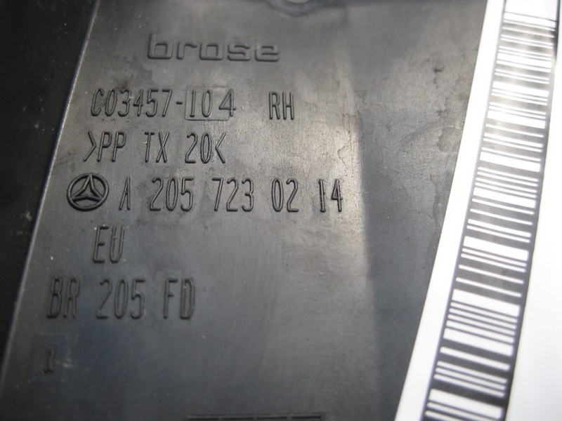 Mercedes-Benz  A2057230214 Тримач - кронштейн рами ручки та замка передніх правих дверей C-Class W205 Одеса - фото 3