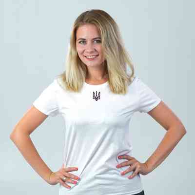 Футболка Sol's Pioneer Women Тризуб білий XL (03579102/141XL) Винница