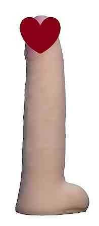 Насадка для страпона тілесна EGZO CIBERSKIN NSTR20 ( 18 см х 3,6 см ) Sex Aura Київ
