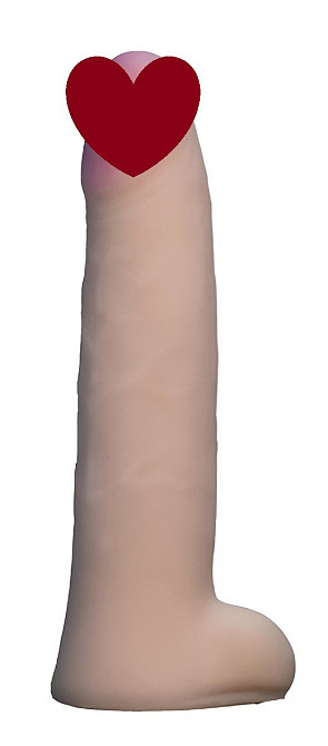 Насадка для страпона тілесна EGZO CIBERSKIN NSTR20 ( 18 см х 3,6 см ) Sex Aura Київ - фото 1