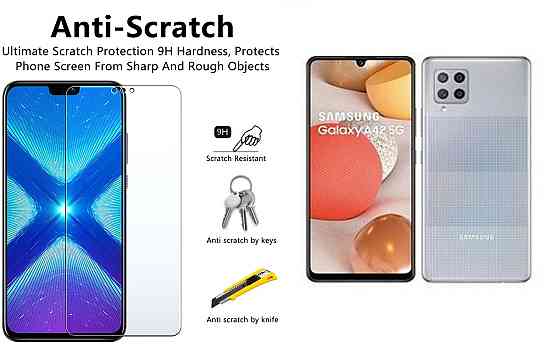 Защитное стекло NeoGlass для Samsung Galaxy A42 5G SM-A426B – ультрапрозрачное и устойчивое Киев