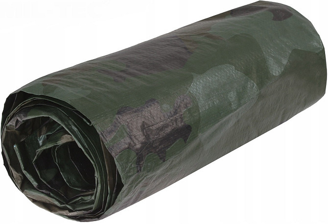 Туристичне Полотно - тент 2х3 метри Mil-Tec від Sturm (14240020) Woodland Нововолинськ - фото 4