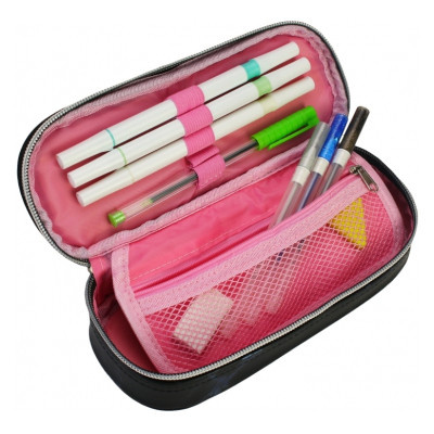 Пенал Cool For School 1 відділення Чорний (CF87247) Вінниця - фото 2