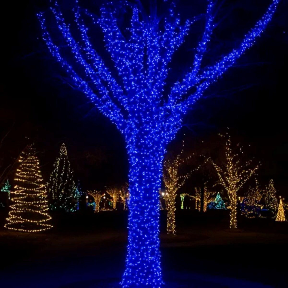 Гірлянда Різдвяна Фея 100 м, 1000 LED, білий провід Київ - фото 6