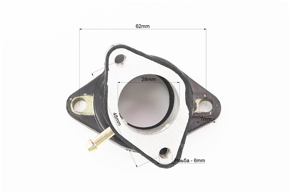 Патрубок карбюратора прорезинений Киев - изображение 3